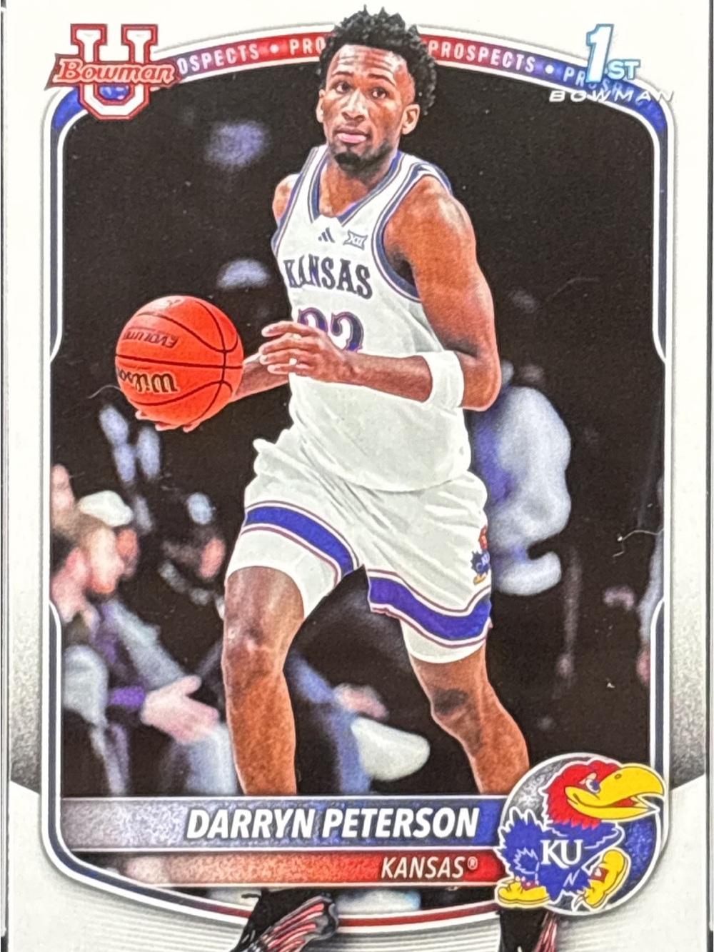 Topps Bowman Darryn Peterson Rookie Basketball Card